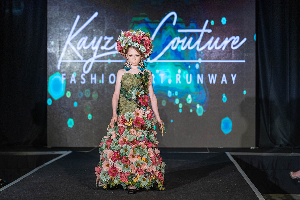 GlamZ Gala Youth Fashion & Art Event. Kids fashion Show in Vancouver. Kayzie Couture