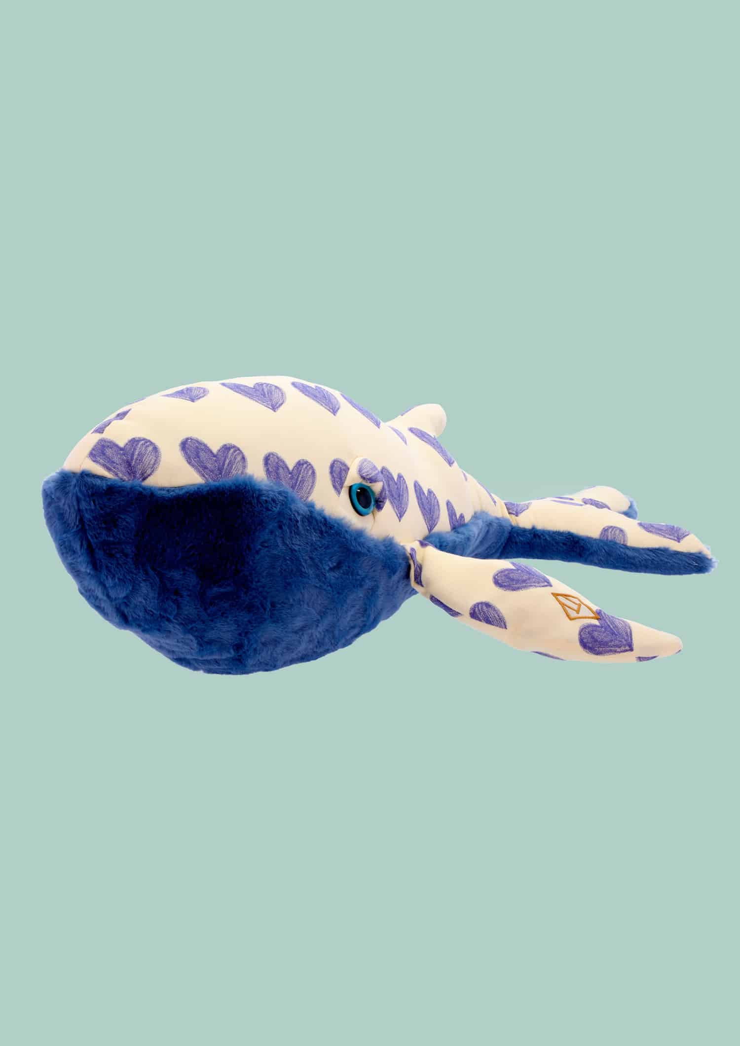 Big Heart Whale, the Animals Observatory x BigStuffed collaboration 