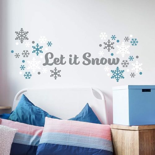 Holiday wall stickers from Amazon