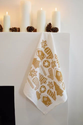 Holiday themed towels from Urban Outfitters